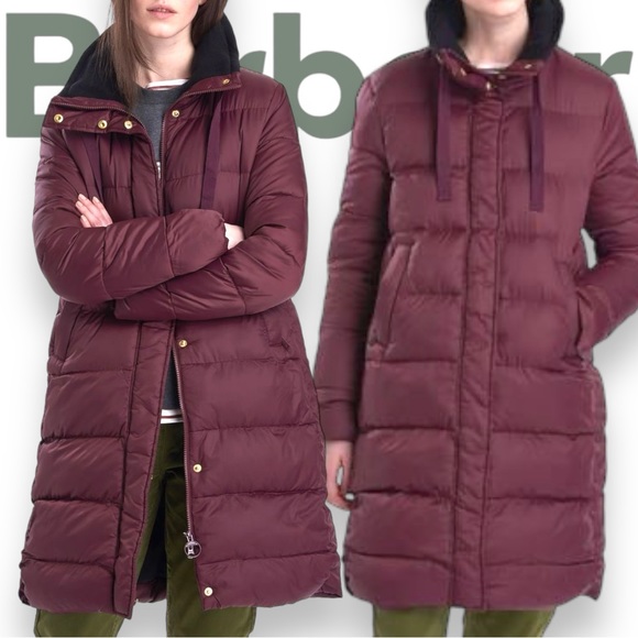Barbour Jackets & Blazers - NWOT Barbour Weatheram Longline Puffer Coat
